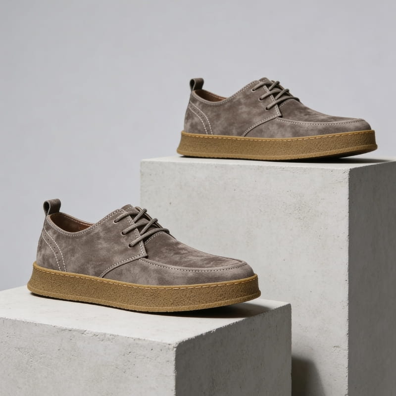 Lucento Italian Suede Shoes – Premium Comfort Casual Leather Shoes