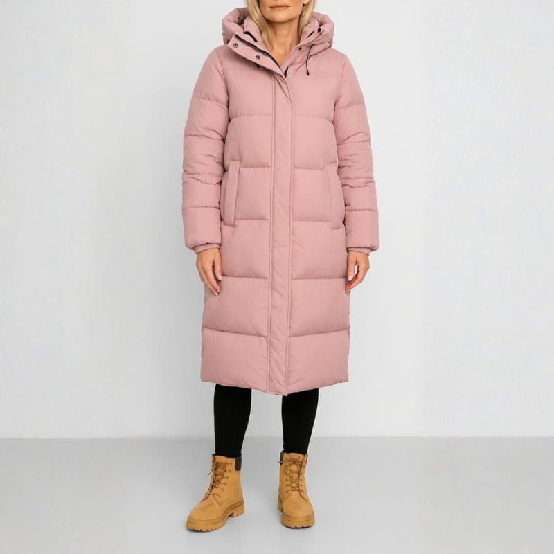 Aurora Long Puffer Coat – Women’s Insulated Winter Jacket