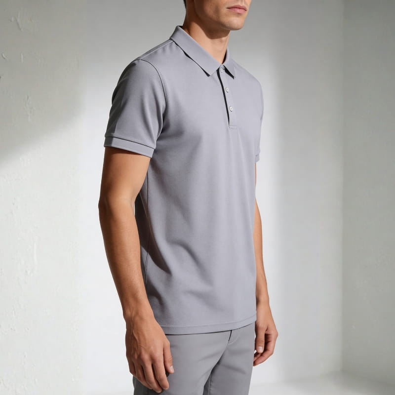Daxton Performance Polo Shirt – Stretch Athletic Smart-Casual Top