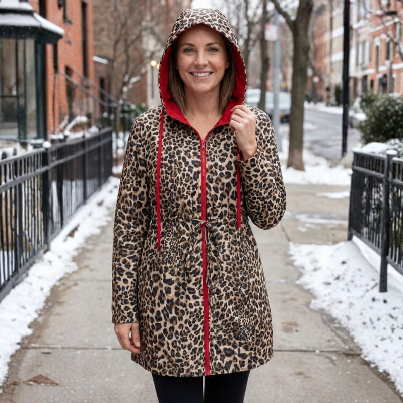 Amara Reversible Hooded Coat