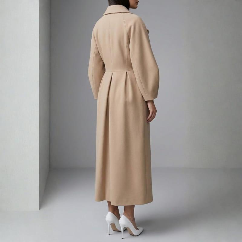 Victoria Wool Wrap Coat
