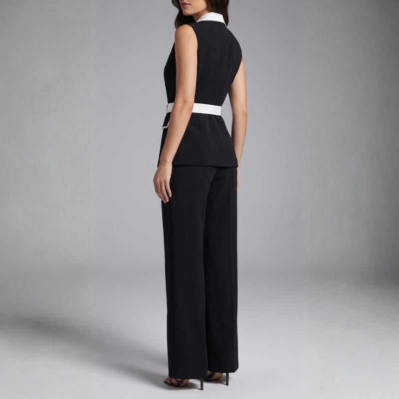 Valencia Women's Tailored Blazer and Trouser Set – Two Piece Power Suit