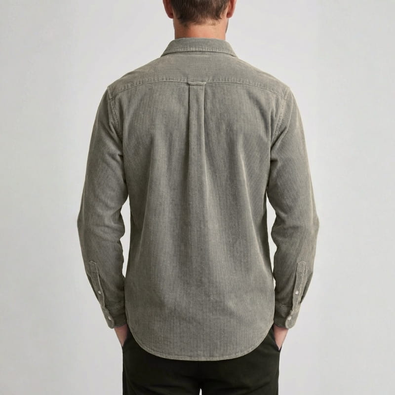 Briar Men's Corduroy Overshirt – Soft Cotton Shirt Jacket