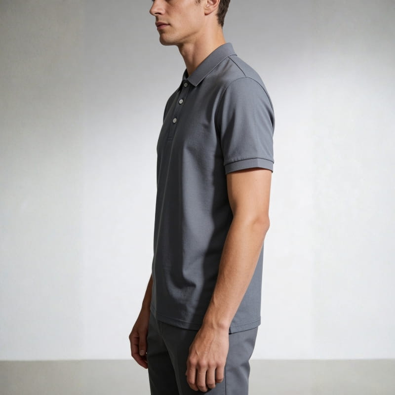Daxton Performance Polo Shirt – Stretch Athletic Smart-Casual Top