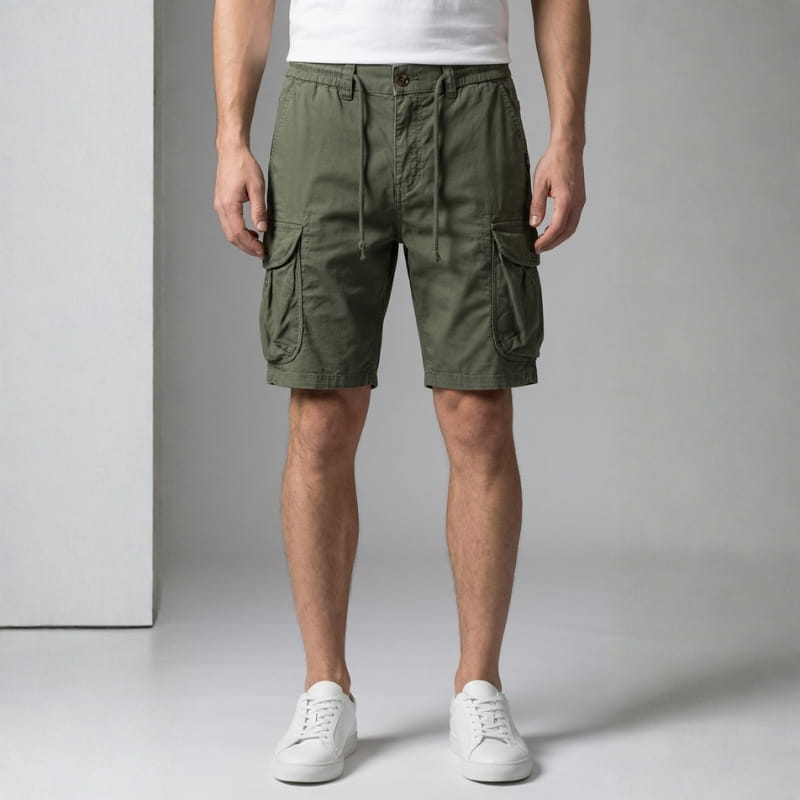 Mateo Classic Cotton Cargo Shorts – Durable Everyday Utility Shorts