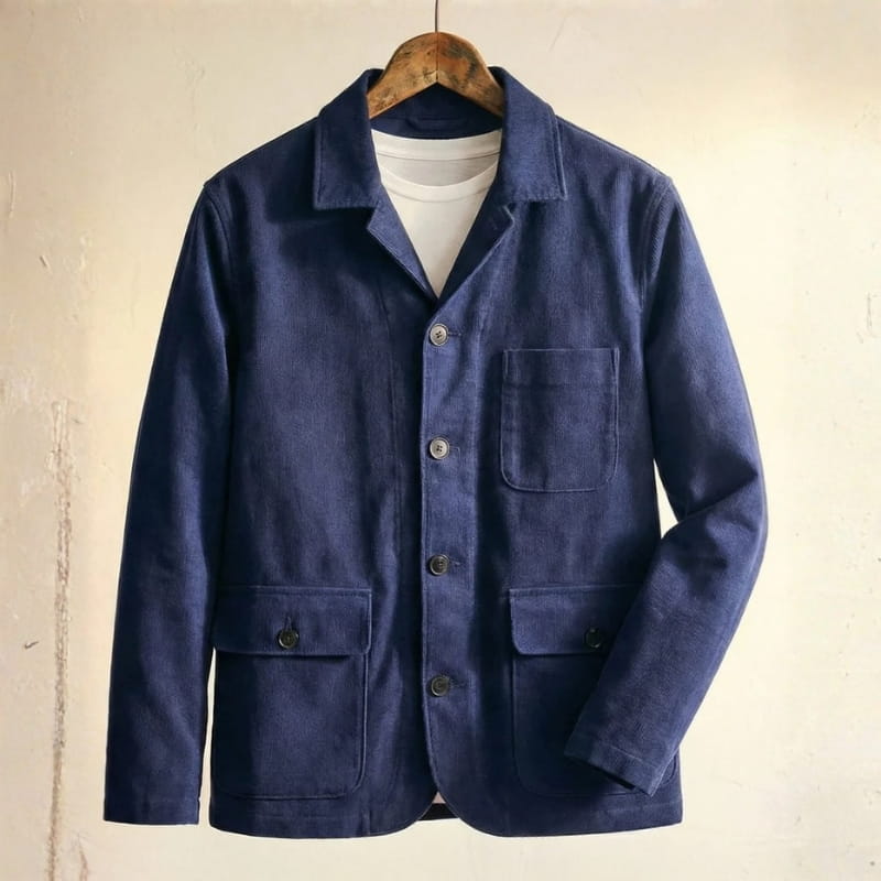 Mikael Cotton Utility Jacket – Lightweight Durable Casual Outerwear