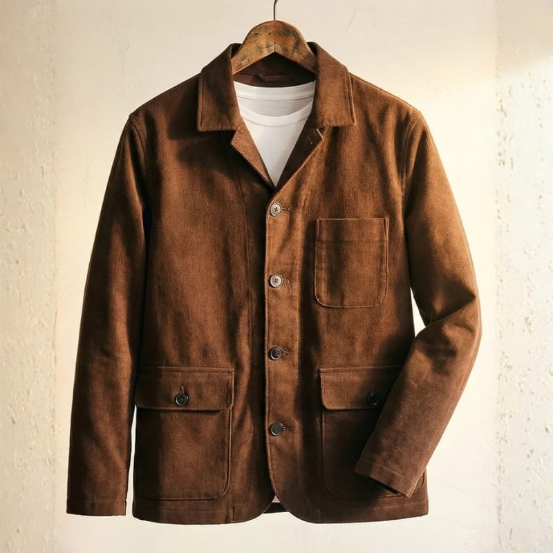 Mikael Cotton Utility Jacket – Lightweight Durable Casual Outerwear