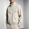 Marco Genuine Leather Bomber Jacket – Soft Durable Casual Outerwear