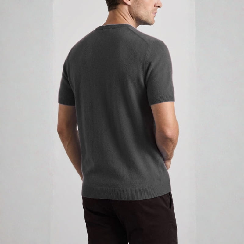 Carson Cashmere Luxe Tee – Lightweight Everyday Knitwear