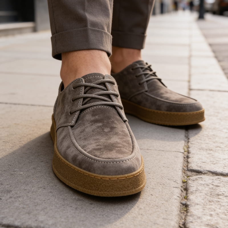 Lucento Italian Suede Shoes – Premium Comfort Casual Leather Shoes