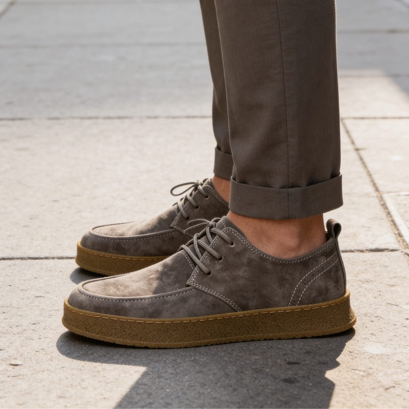 Lucento Italian Suede Shoes – Premium Comfort Casual Leather Shoes