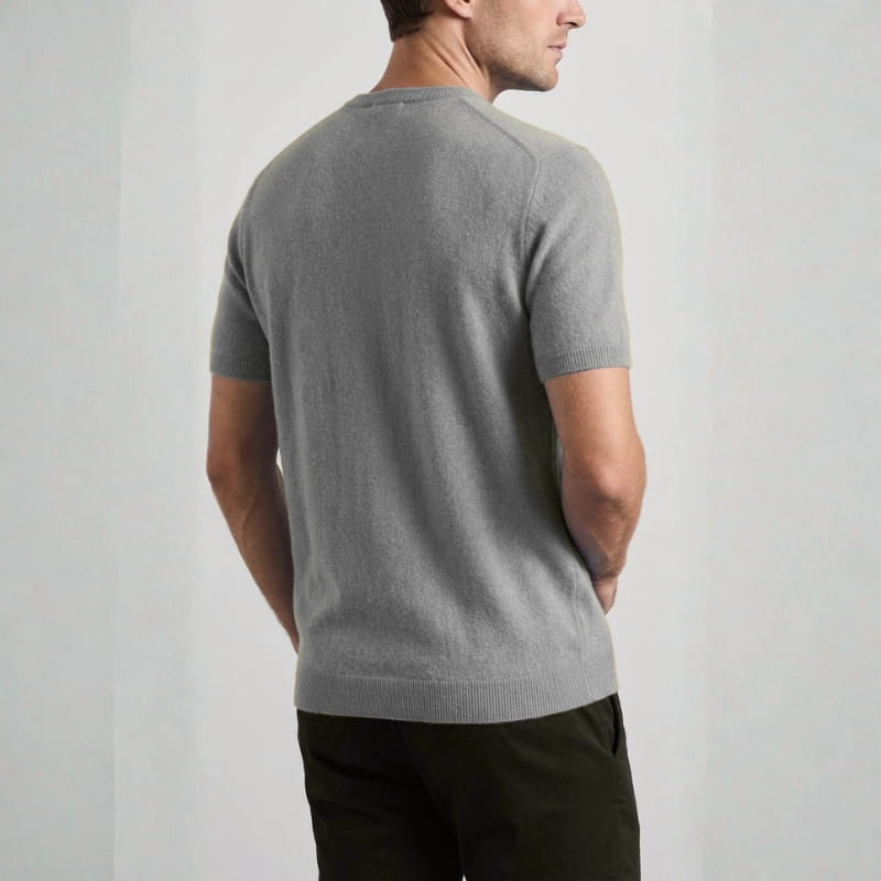 Carson Cashmere Luxe Tee – Lightweight Everyday Knitwear