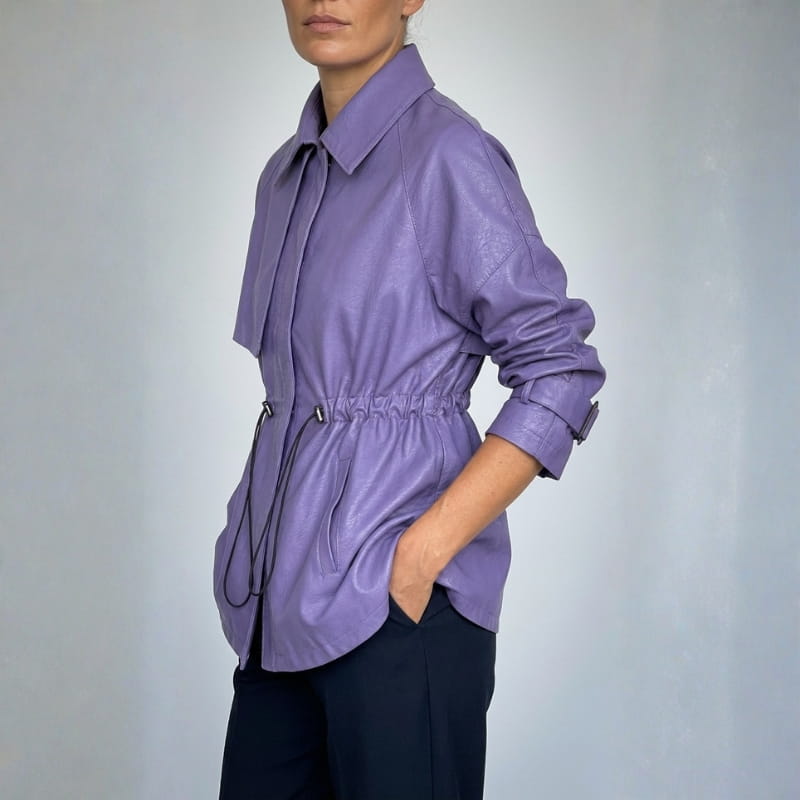 Elara Women’s Sheepskin Leather Jacket