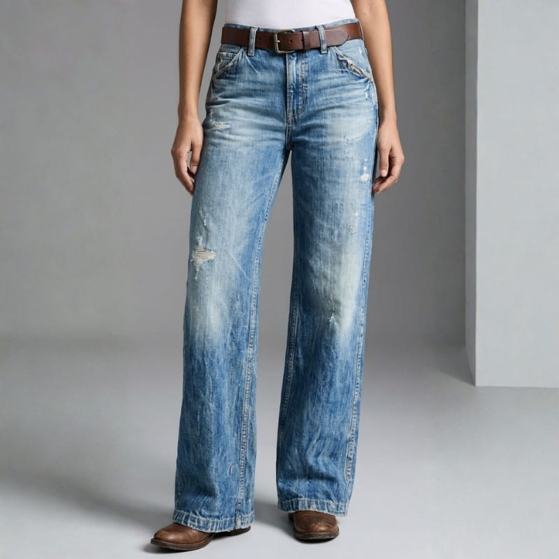 Shermaine Soft-Touch Wide-Leg Trousers