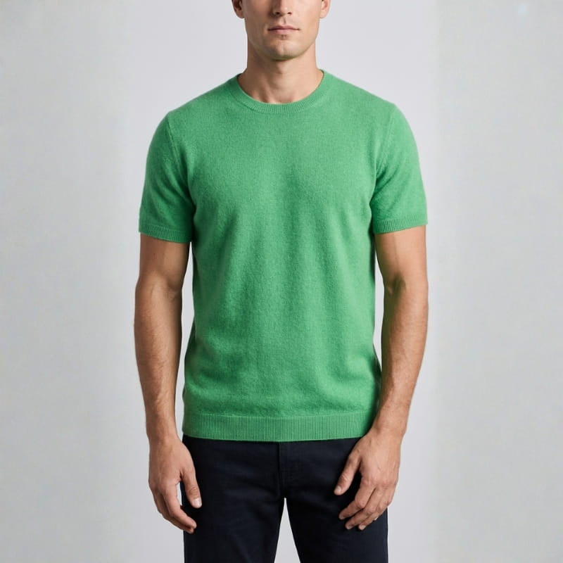 Carson Cashmere Luxe Tee – Lightweight Everyday Knitwear