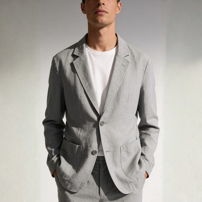 Lorenzo Amalfi Linen Blazer – Lightweight Breathable Summer Blazer