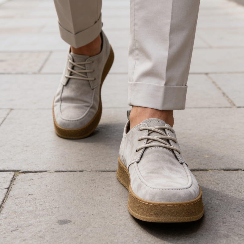Lucento Italian Suede Shoes – Premium Comfort Casual Leather Shoes
