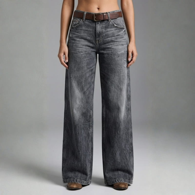 Shermaine Soft-Touch Wide-Leg Trousers