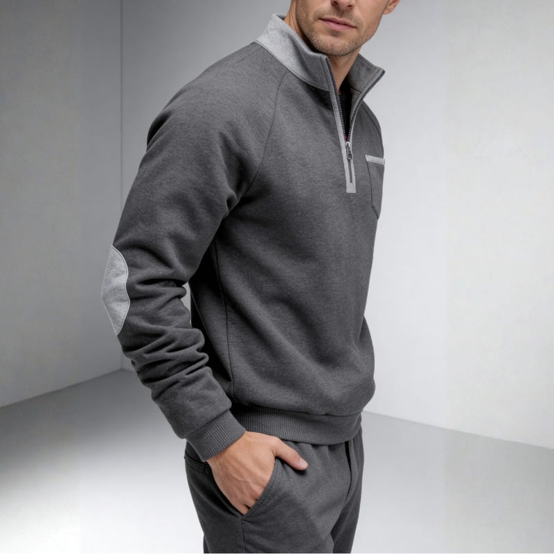 Giovani Fleece Quarter-Zip Sweatshirt – Soft Warm Everyday Pullover