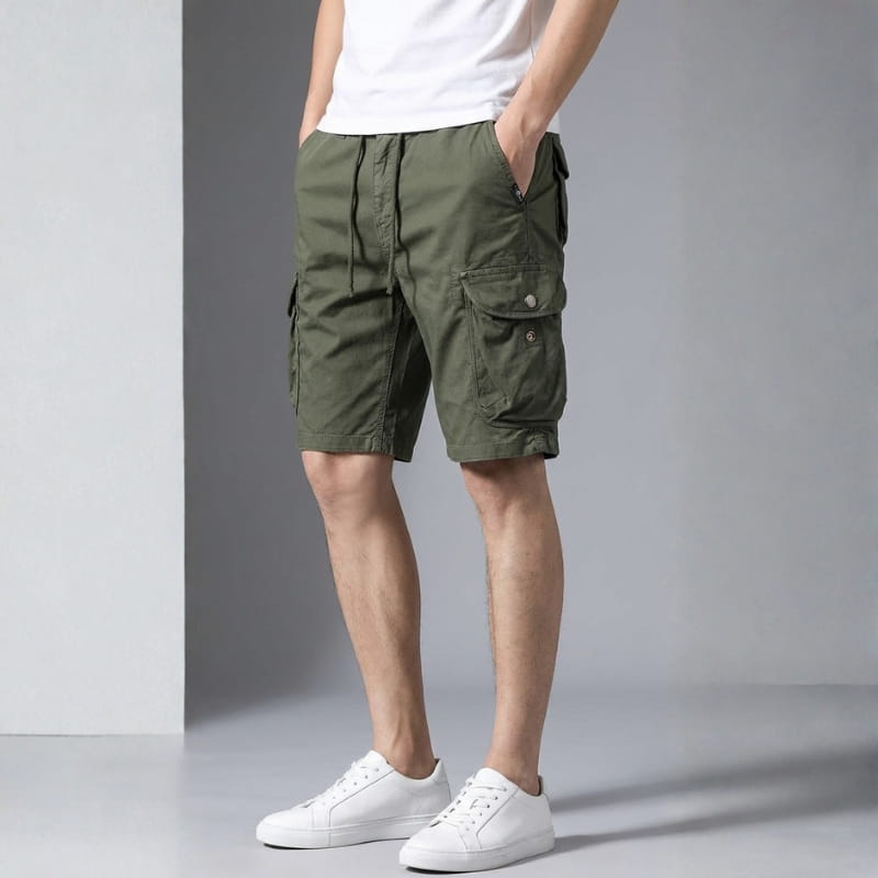 Mateo Classic Cotton Cargo Shorts – Durable Everyday Utility Shorts