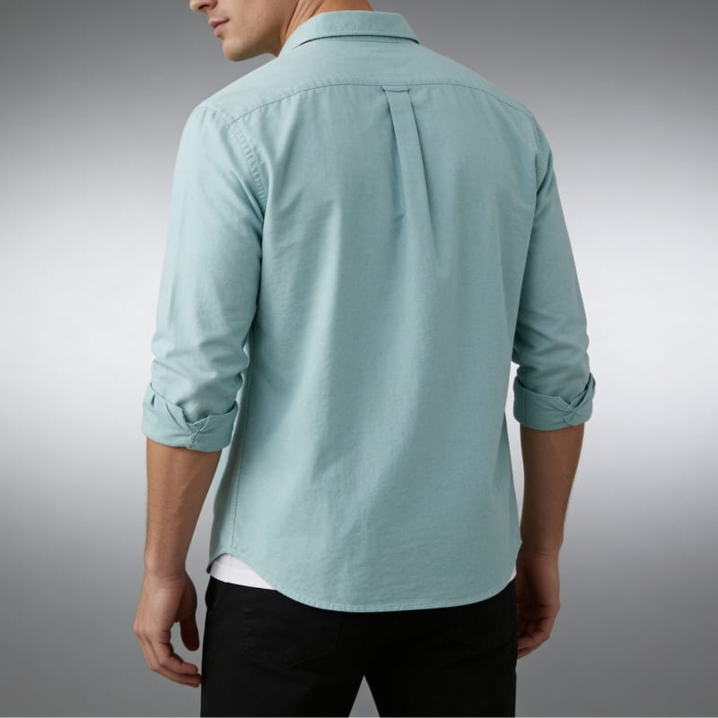 Landon Cotton Relaxed Button-Down Shirt – Lightweight Casual Essential