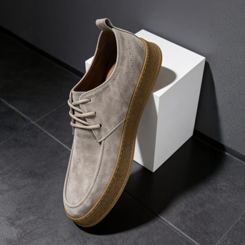 Lucento Italian Suede Shoes – Premium Comfort Casual Leather Shoes