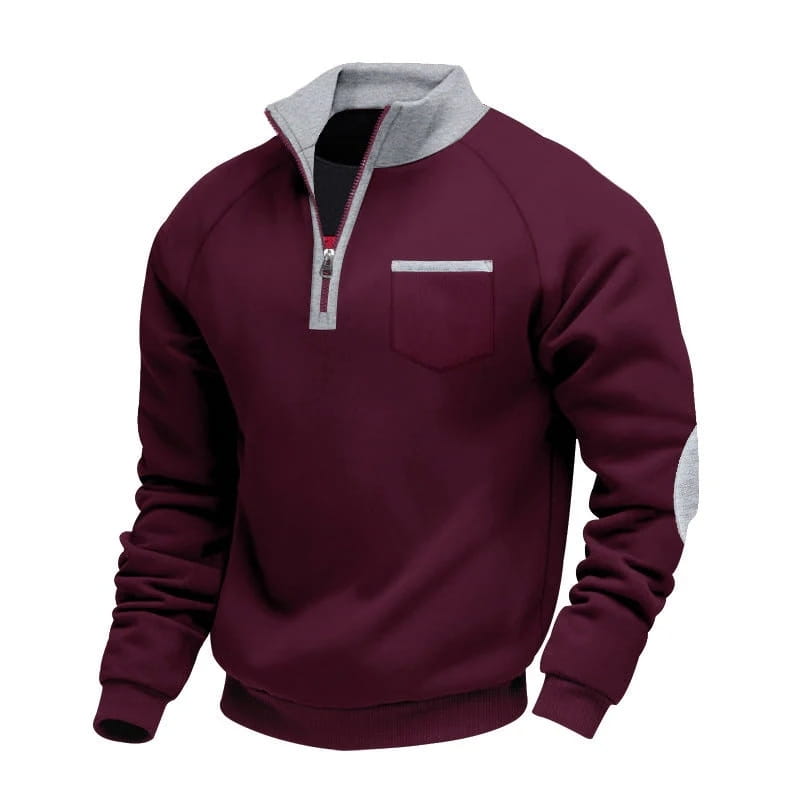 Giovani Fleece Quarter-Zip Sweatshirt – Soft Warm Everyday Pullover