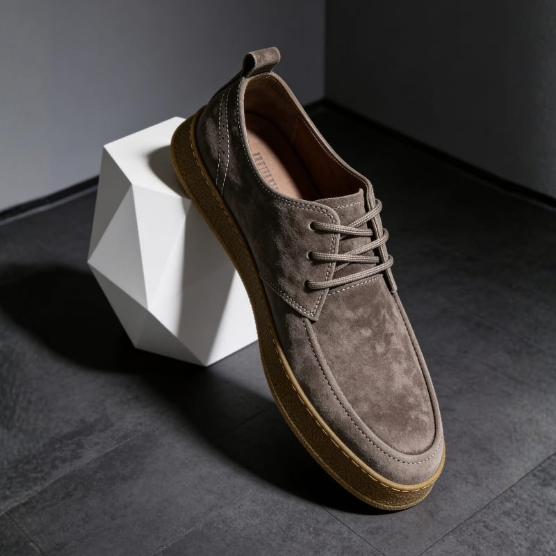 Lucento Italian Suede Shoes – Premium Comfort Casual Leather Shoes