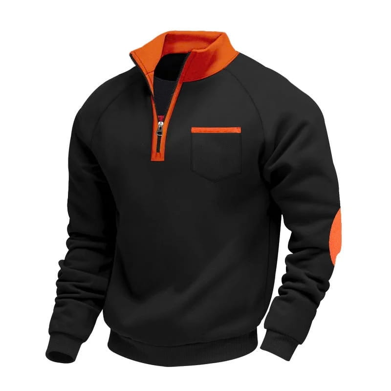 Giovani Fleece Quarter-Zip Sweatshirt – Soft Warm Everyday Pullover
