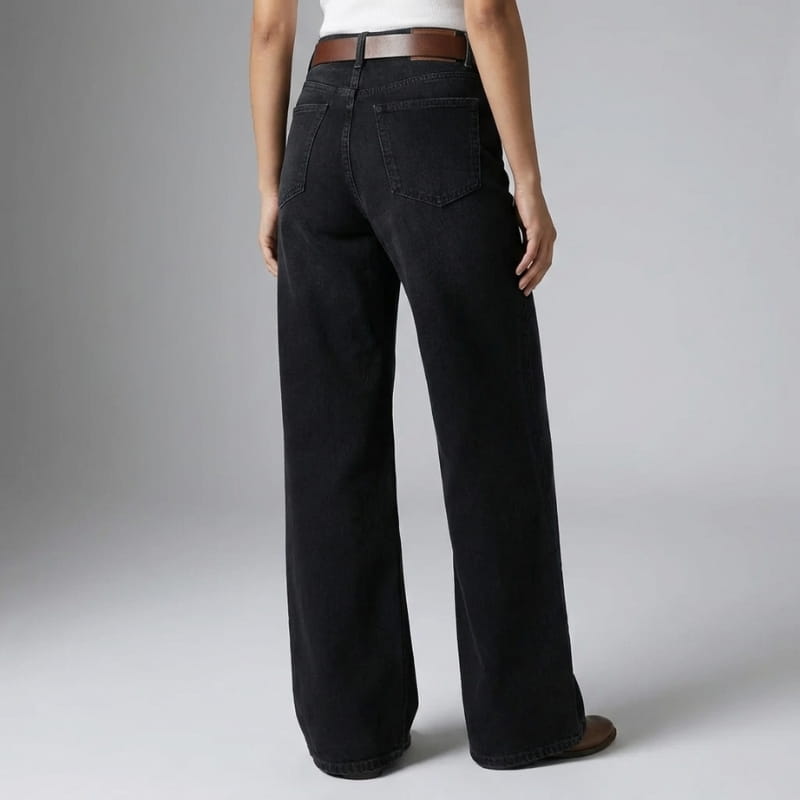 Shermaine Soft-Touch Wide-Leg Jeans – Relaxed Everyday Pants