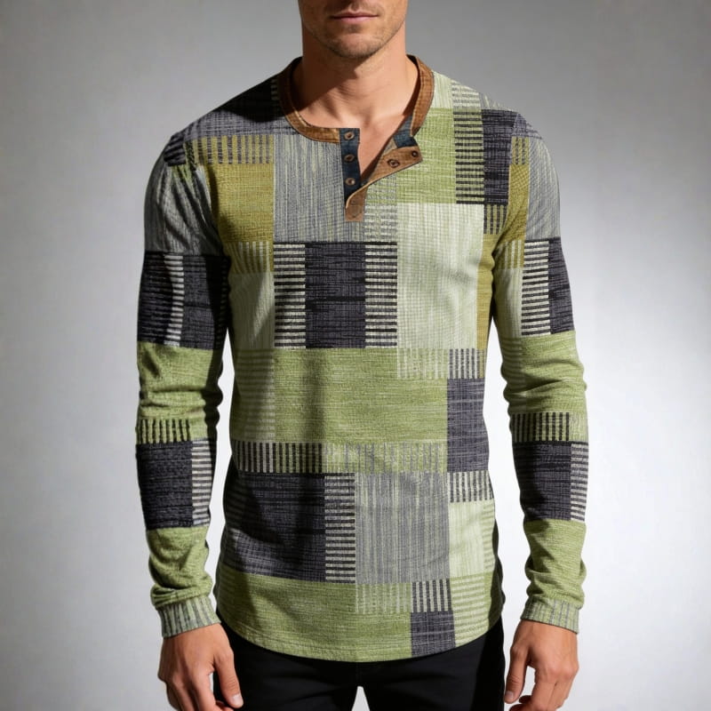 Alaric Color-Rich Long Sleeve Casual Shirt - Soft-Touch Comfort Fit Shirt