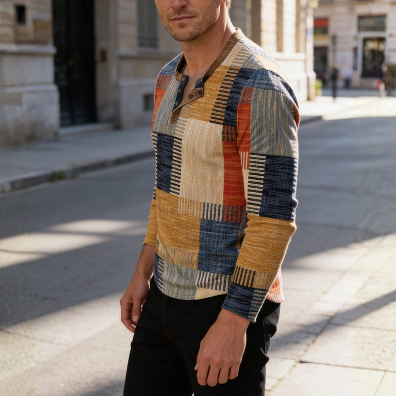 Alaric Color-Rich Long Sleeve Casual Shirt - Soft-Touch Comfort Fit Shirt