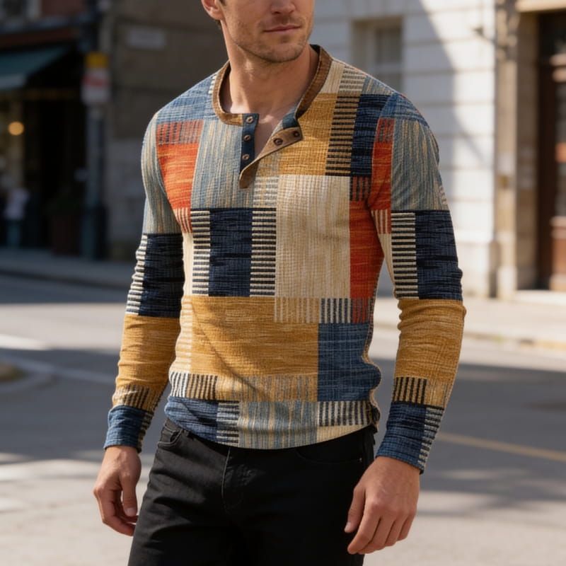 Alaric Color-Rich Long Sleeve Casual Shirt - Soft-Touch Comfort Fit Shirt