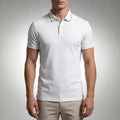 Valente Performance Knit Polo – Breathable Stretch Smart-Casual Shirt