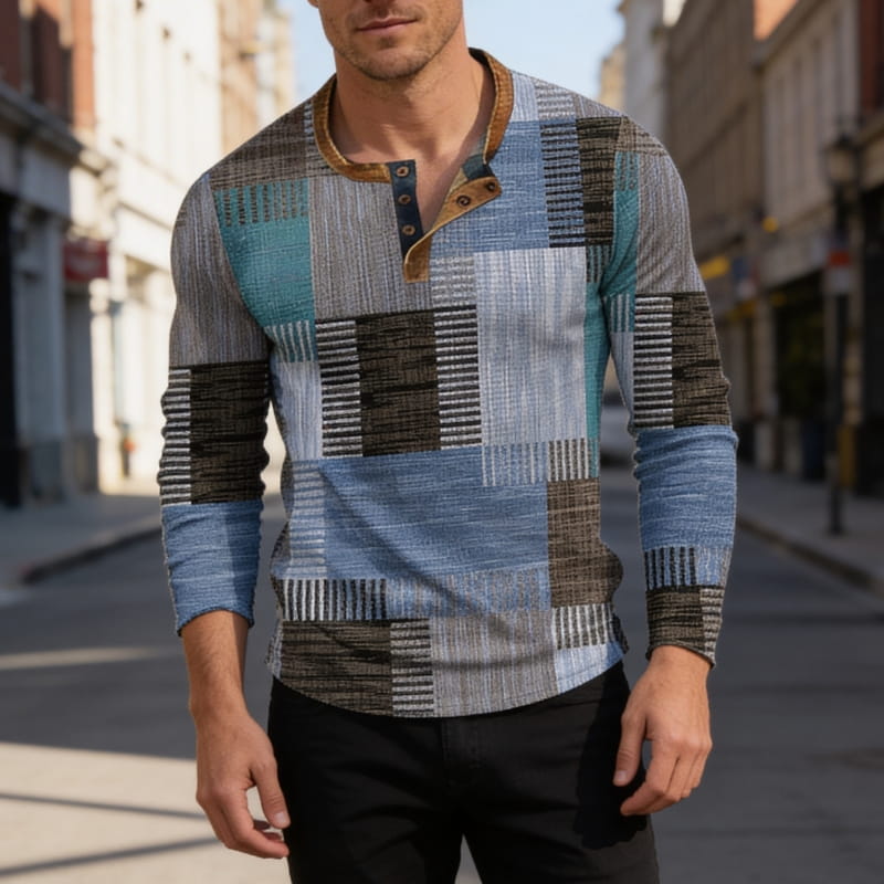 Alaric Color-Rich Long Sleeve Casual Shirt - Soft-Touch Comfort Fit Shirt