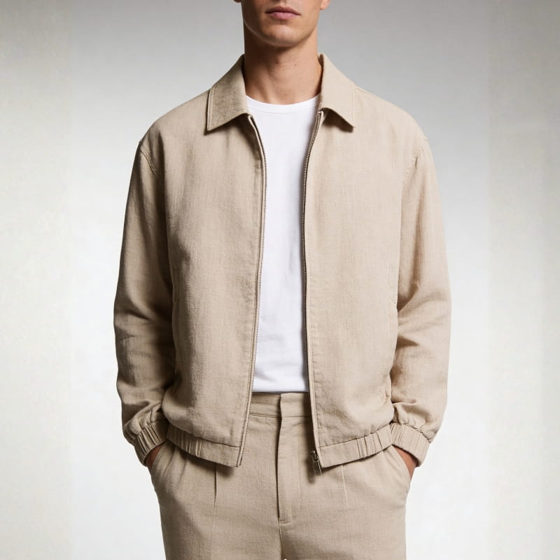 Manuel Premium Linen Jacket – Breathable Tailored Lightweight Summer Blazer