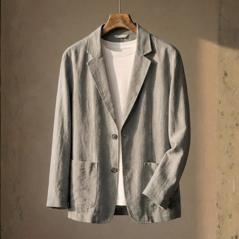Lorenzo Amalfi Linen Blazer – Lightweight Breathable Summer Blazer