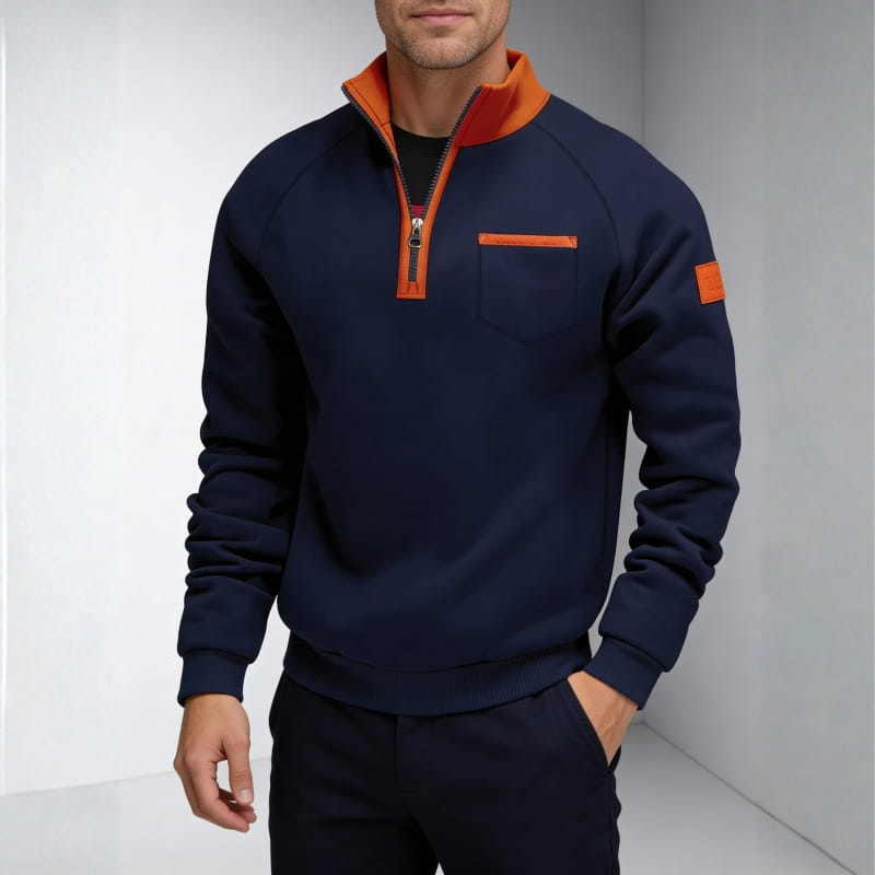 Giovani Fleece Quarter-Zip Sweatshirt – Soft Warm Everyday Pullover