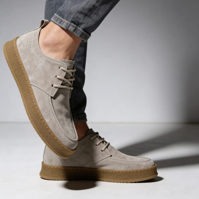 Lucento Italian Suede Shoes – Premium Comfort Casual Leather Shoes