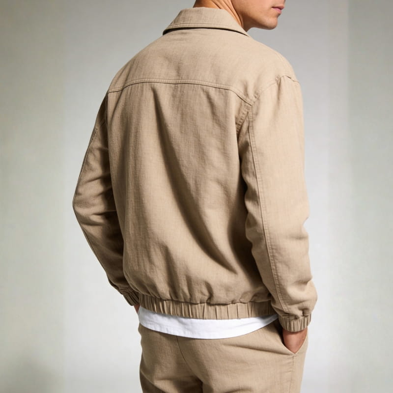 Manuel Premium Linen Jacket – Breathable Tailored Lightweight Summer Blazer