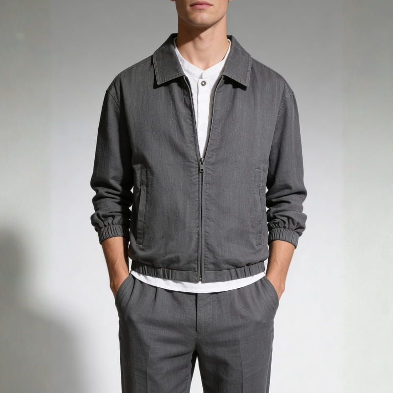 Manuel Premium Linen Jacket – Breathable Tailored Lightweight Summer Blazer