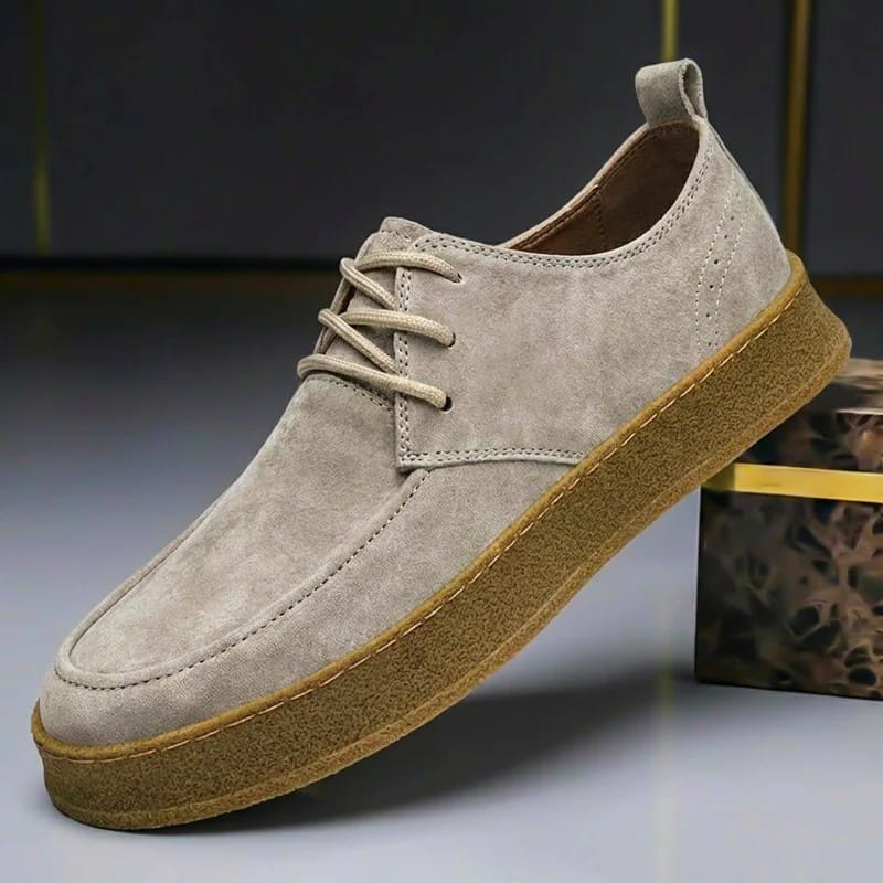 Lucento Italian Suede Shoes – Premium Comfort Casual Leather Shoes