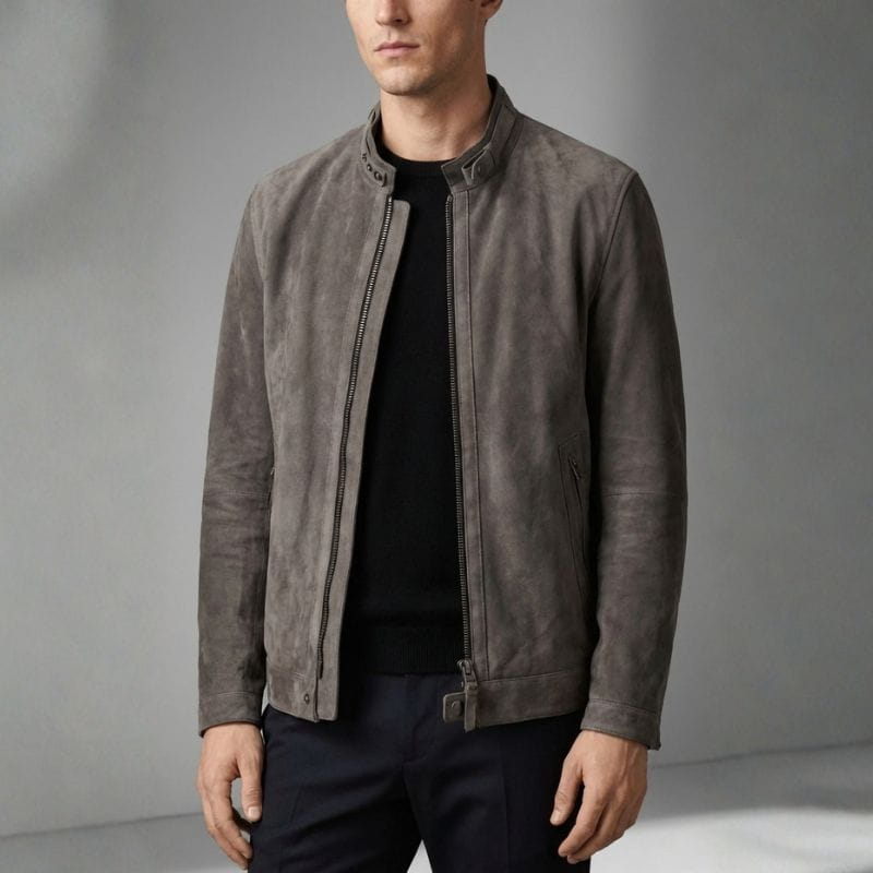 Montaro Suede Rider Jacket