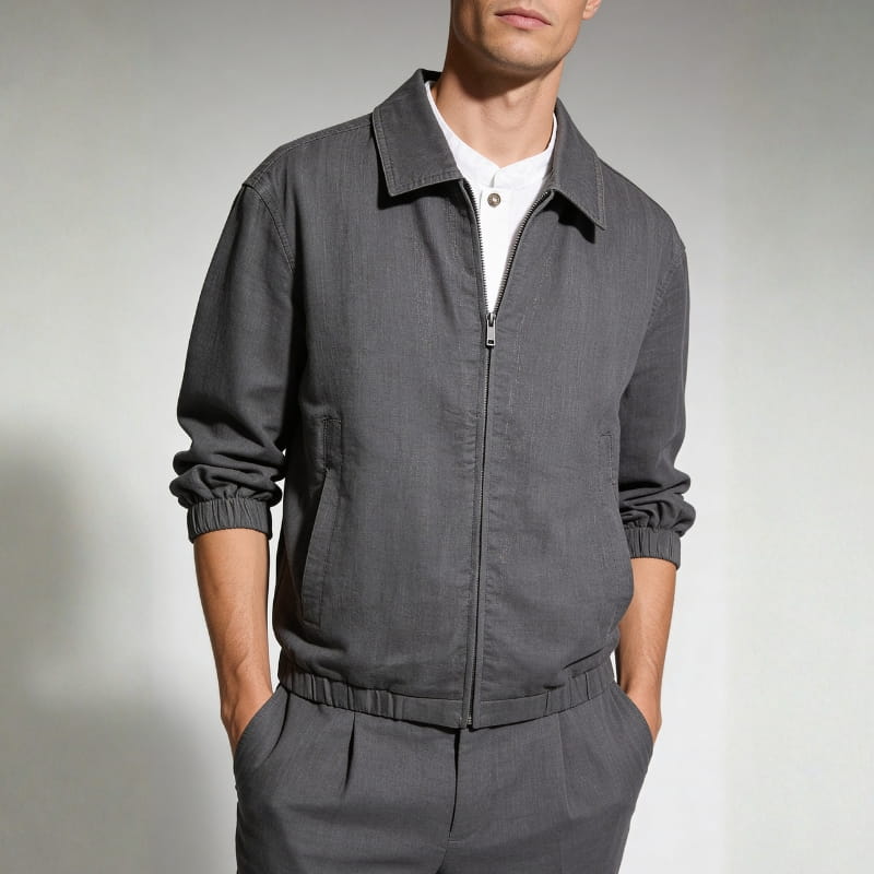 Manuel Premium Linen Jacket – Breathable Tailored Lightweight Summer Blazer