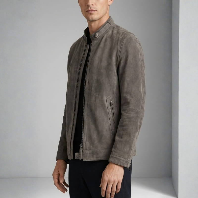 Montaro Suede Rider Jacket