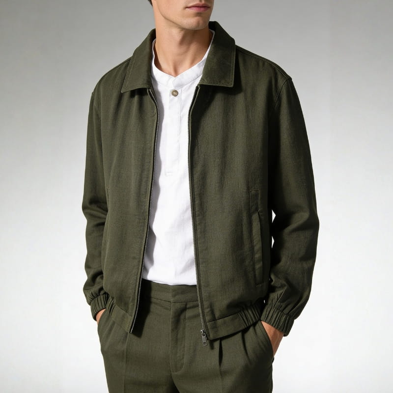 Manuel Premium Linen Jacket – Breathable Tailored Lightweight Summer Blazer