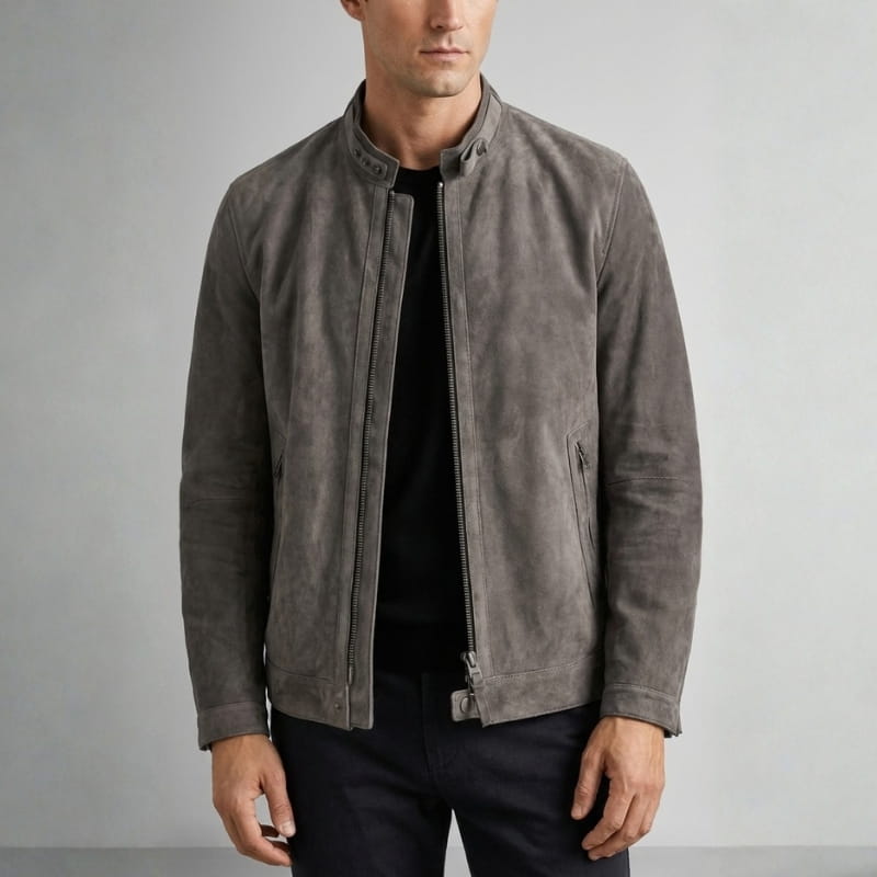 Montaro Suede Rider Jacket