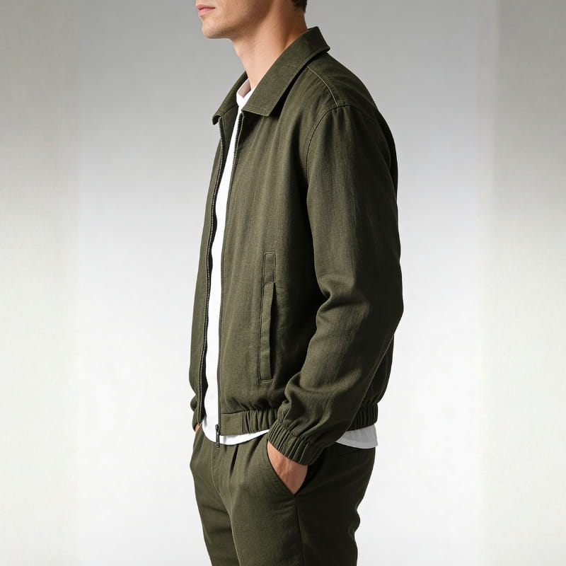 Manuel Premium Linen Jacket – Breathable Tailored Lightweight Summer Blazer