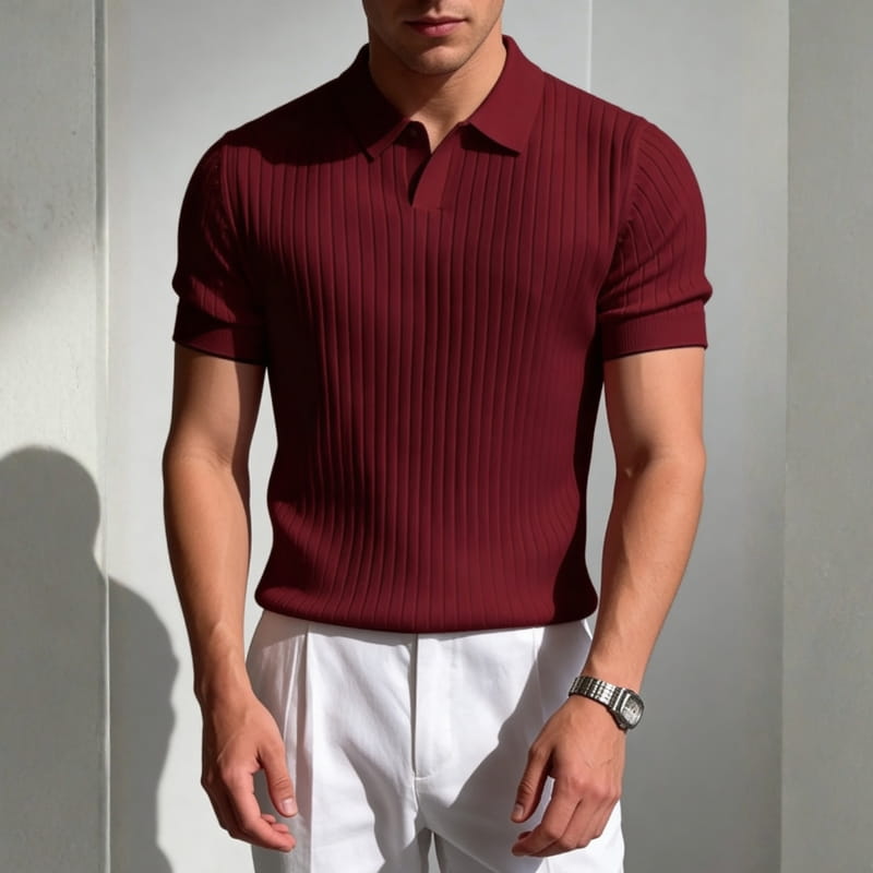 Arlington Lightweight Knit Polo Shirt – Breathable Everyday Comfort Top