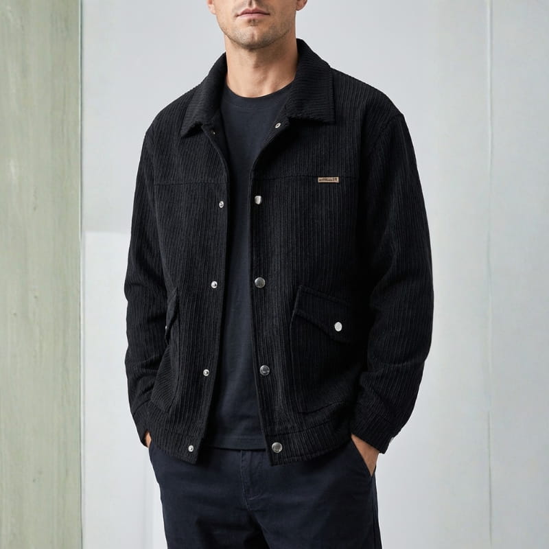 Francisco Corduroy Jacket – Structured Casual Outerwear